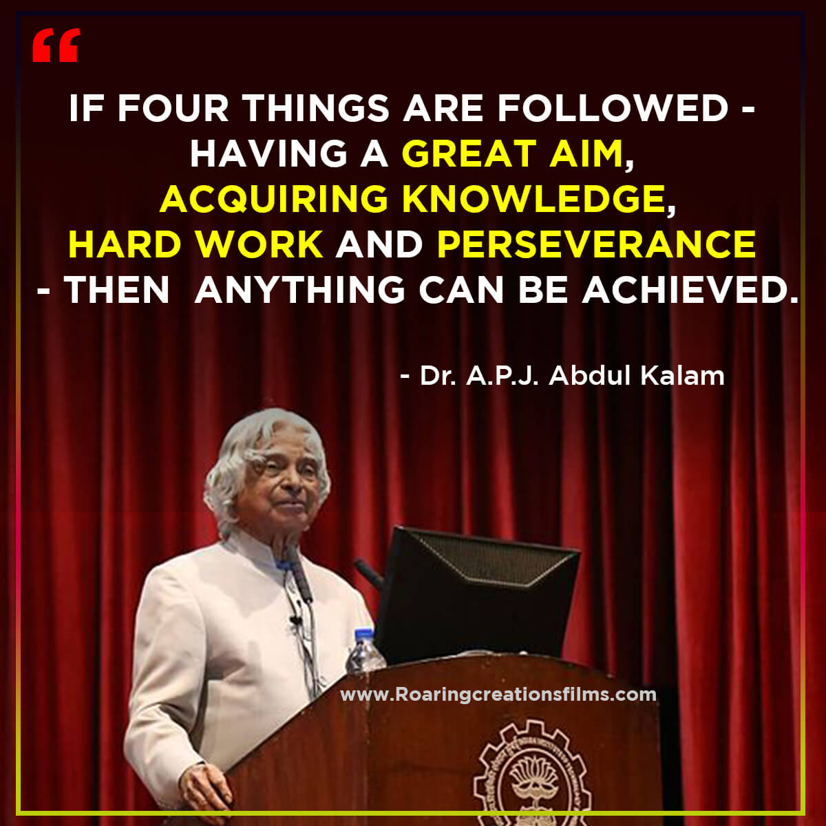 Best Quotes of Dr. A.P.J. Abdul Kalam in English