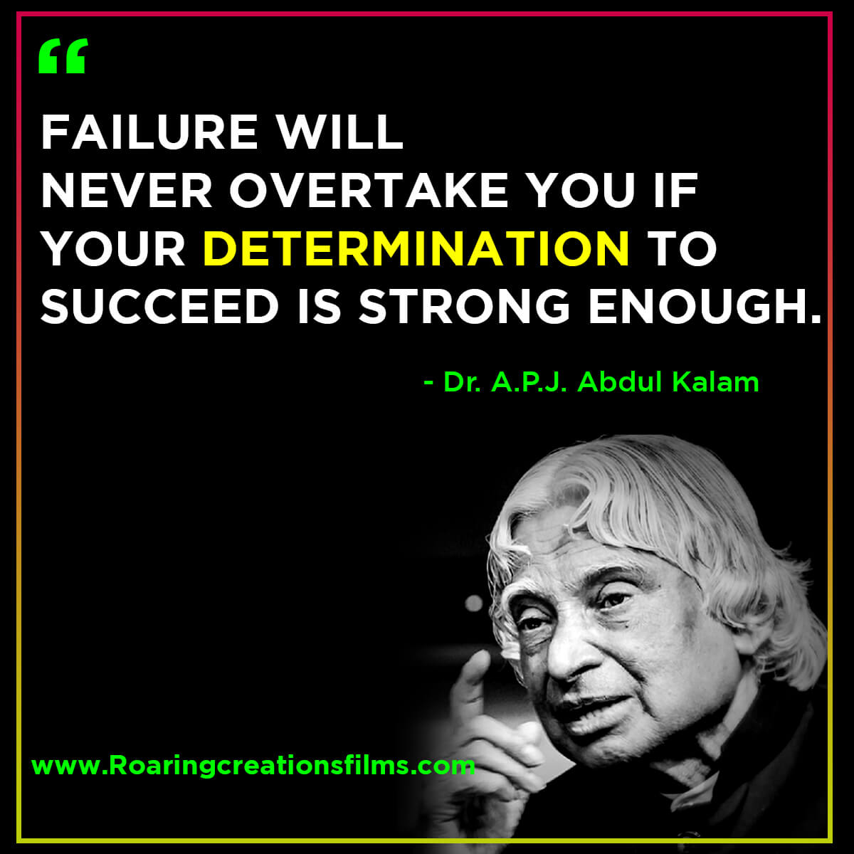 Best Quotes of Dr. A.P.J. Abdul Kalam in English