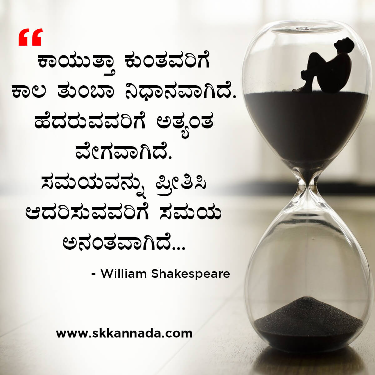 Best Quotes of William Shakespeare in Kannada