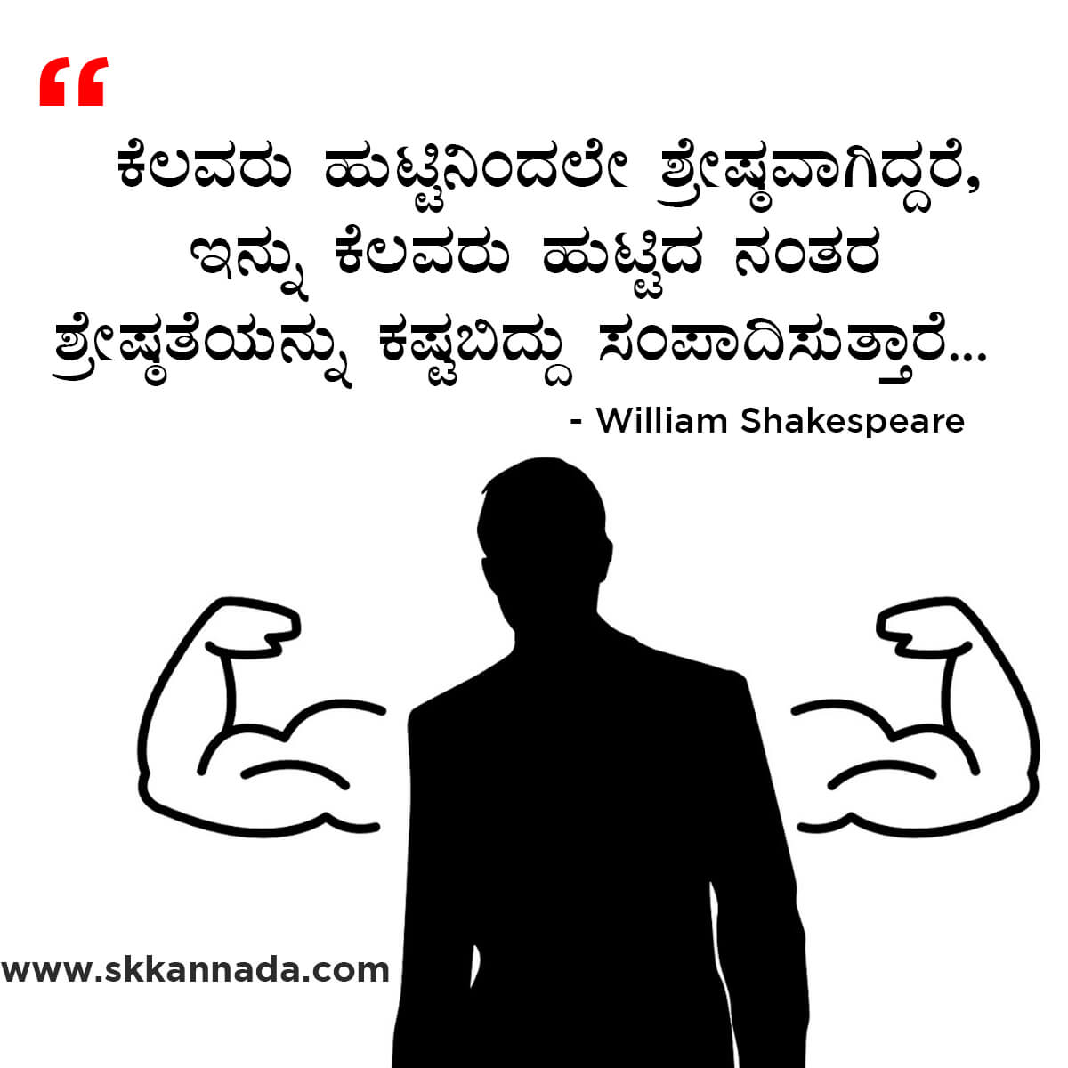 Best Quotes of William Shakespeare in Kannada