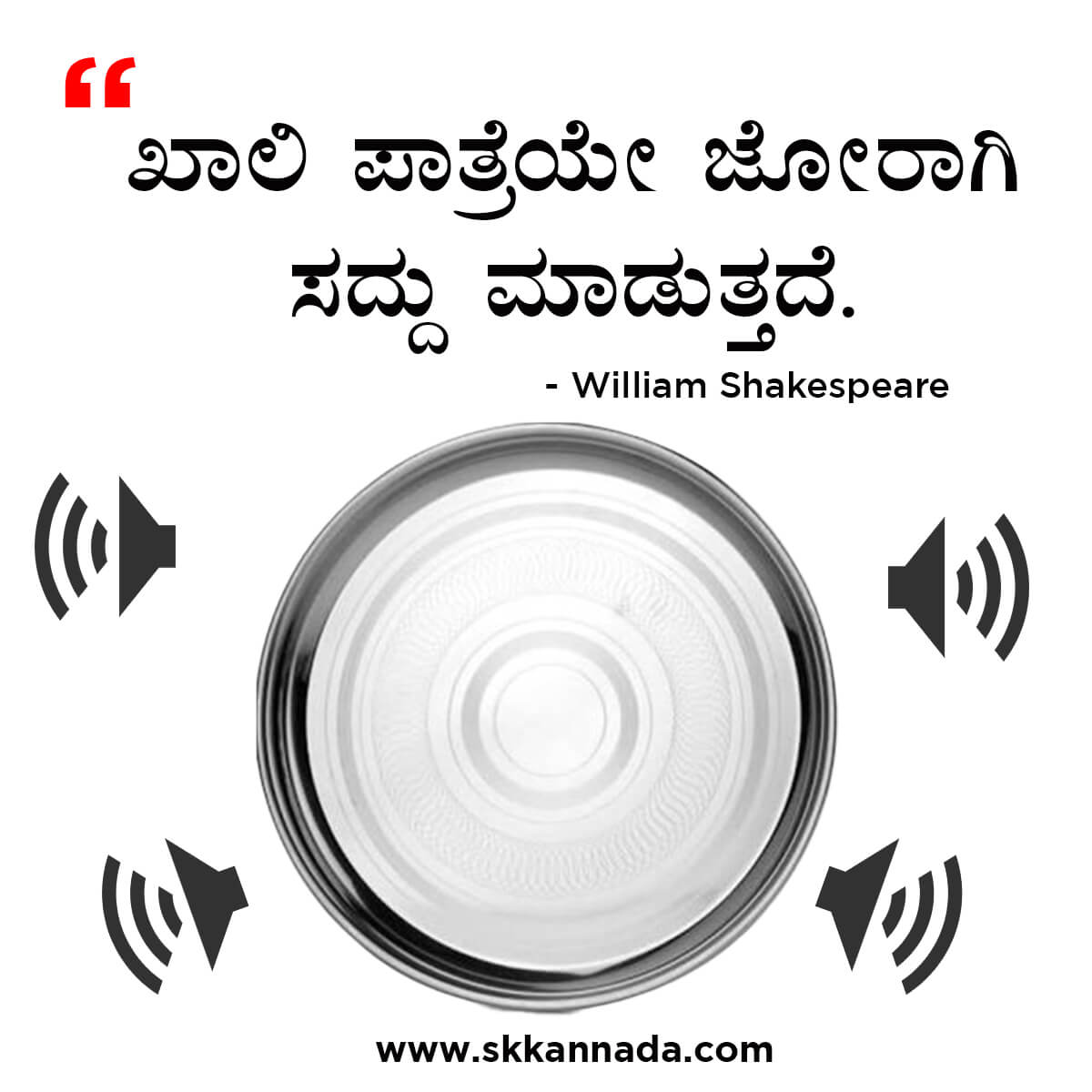 Best Quotes of William Shakespeare in Kannada