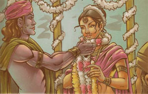 ನಳ ದಮಯಂತಿಯ ಪ್ರೇಮಕಥೆ : Olden Golden Love story of Nala-Damayanti in Kannada