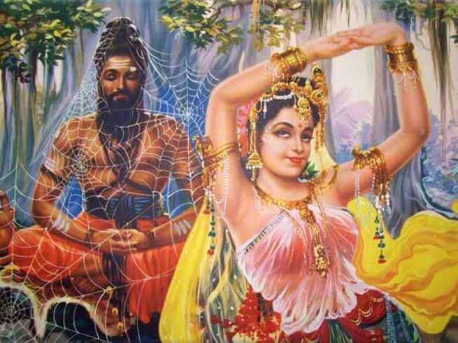 ಮೇನಕೆಯ ಮಾಯಾ ಪ್ರೇಮಕಥೆ - Love Story of Menaka and Vishwamitra in Kannada